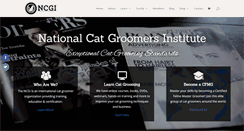 Desktop Screenshot of nationalcatgroomers.com